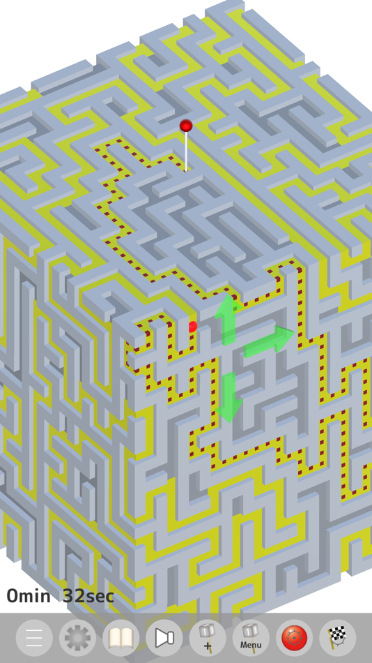 #2. 3D Block Maze (iOS) Podle: Kentarou Kurusima