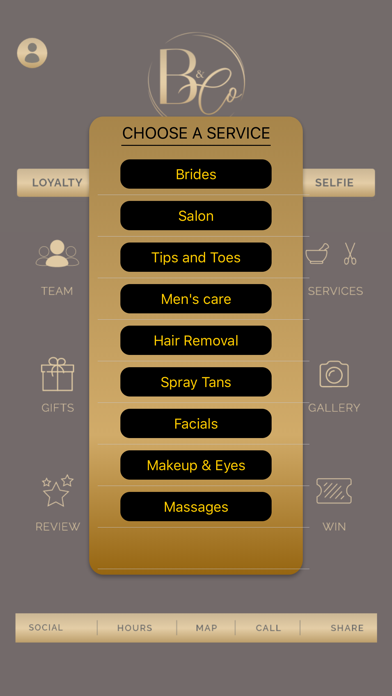 Bellezza Salon & Day Spa Screenshot