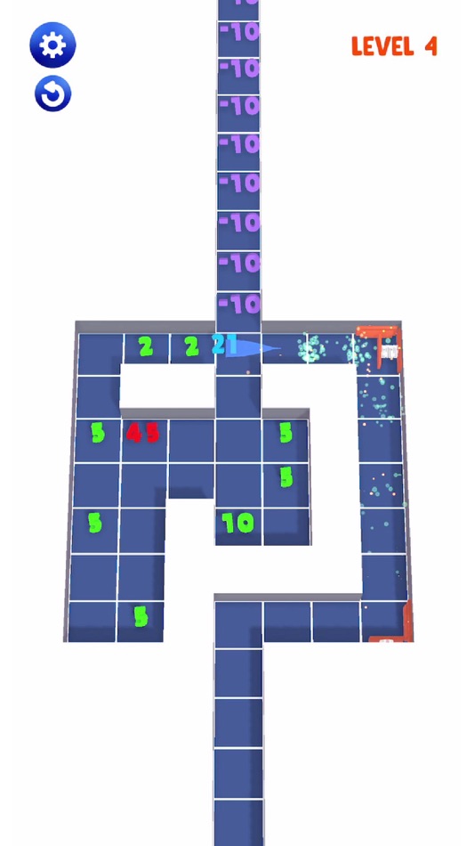 #1. Digit Maze 3D (iOS) Podle: CHEF GAME STUDIO YAZILIM TEKNOLOJILERI LIMITED SIRKETI