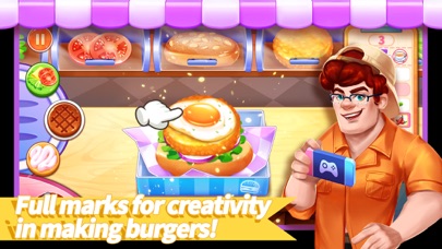 Super Burger Master -food game Screenshot