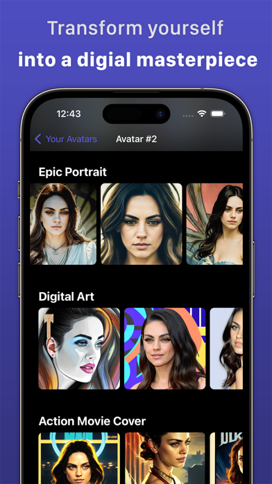 Screenshot #1 pour AvatarMe - AI Pictures of You