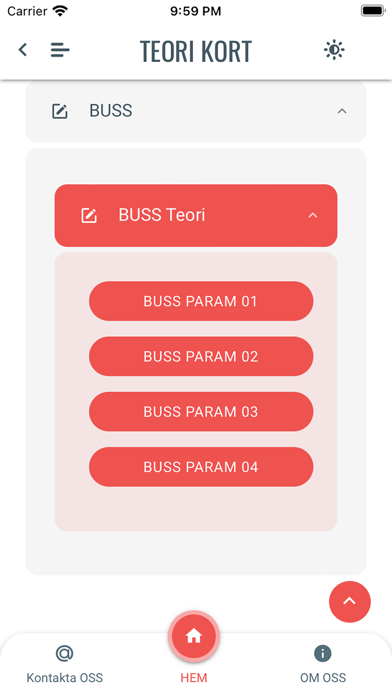 Busskörkort Screenshot