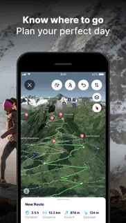fatmap: ski, hike & trail maps iphone screenshot 2