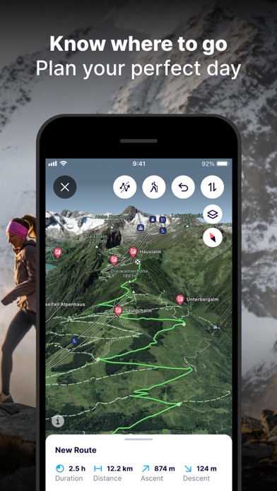 FATMAP: Hike, Trail & Ski Maps Screenshot