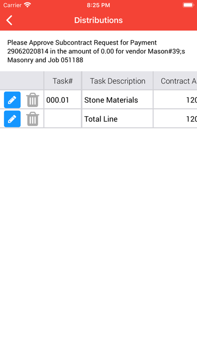 How to cancel & delete CMiC Approvals from iphone & ipad 4