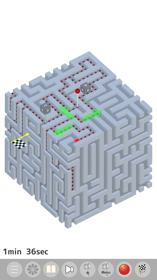 #3. 3D Block Maze (iOS) Podle: Kentarou Kurusima