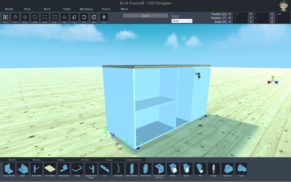 #1. DIY - CAD Designer 3D (macOS) 由: Sebastian Kemper