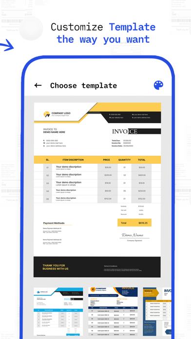 InvoiceBilling | Receipt Maker Screenshot