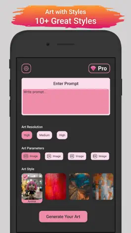 Game screenshot The Ai Art Generator : Ai apk
