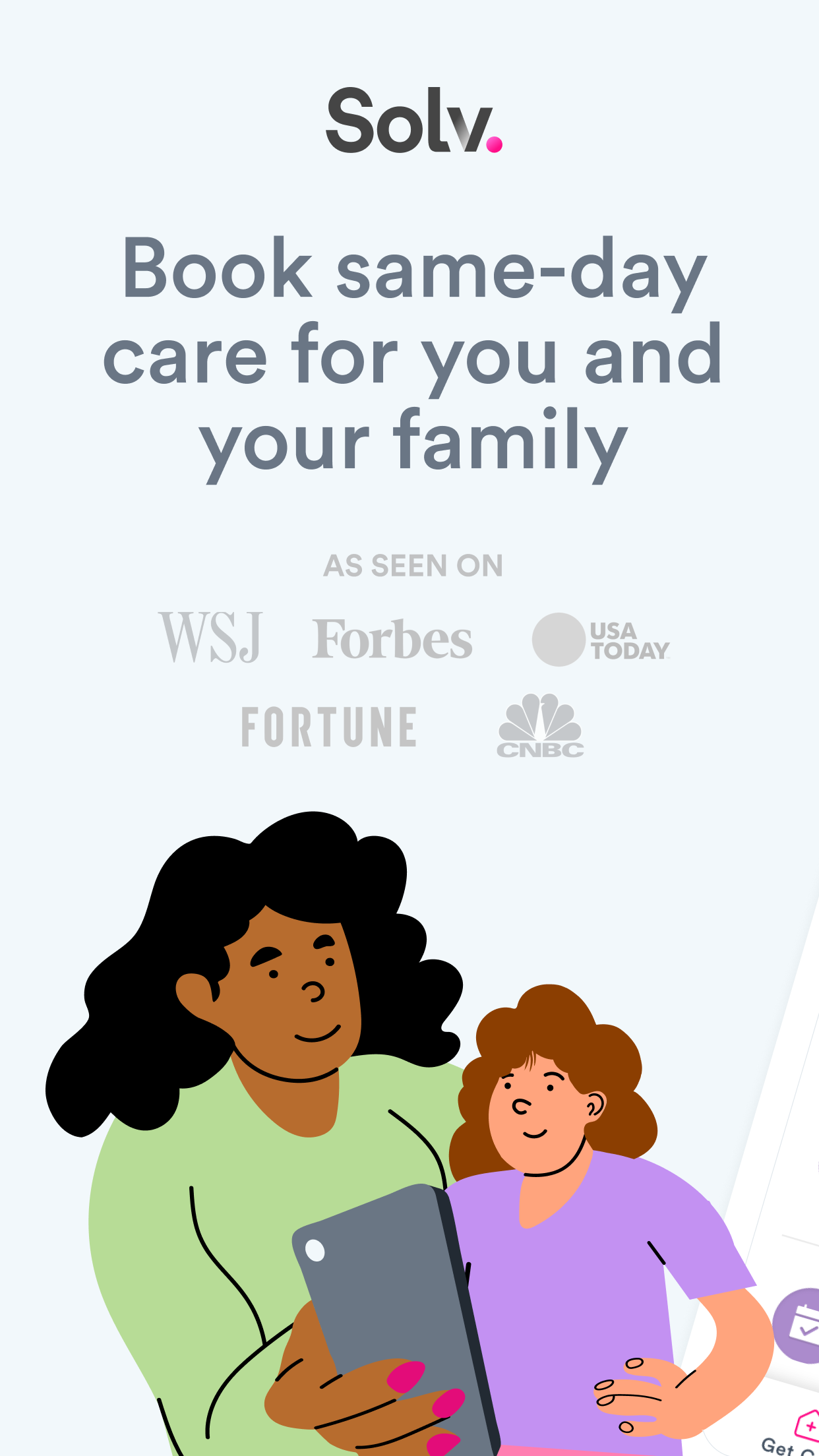 Solv: Easy Same-Day Healthcare screenshot 1