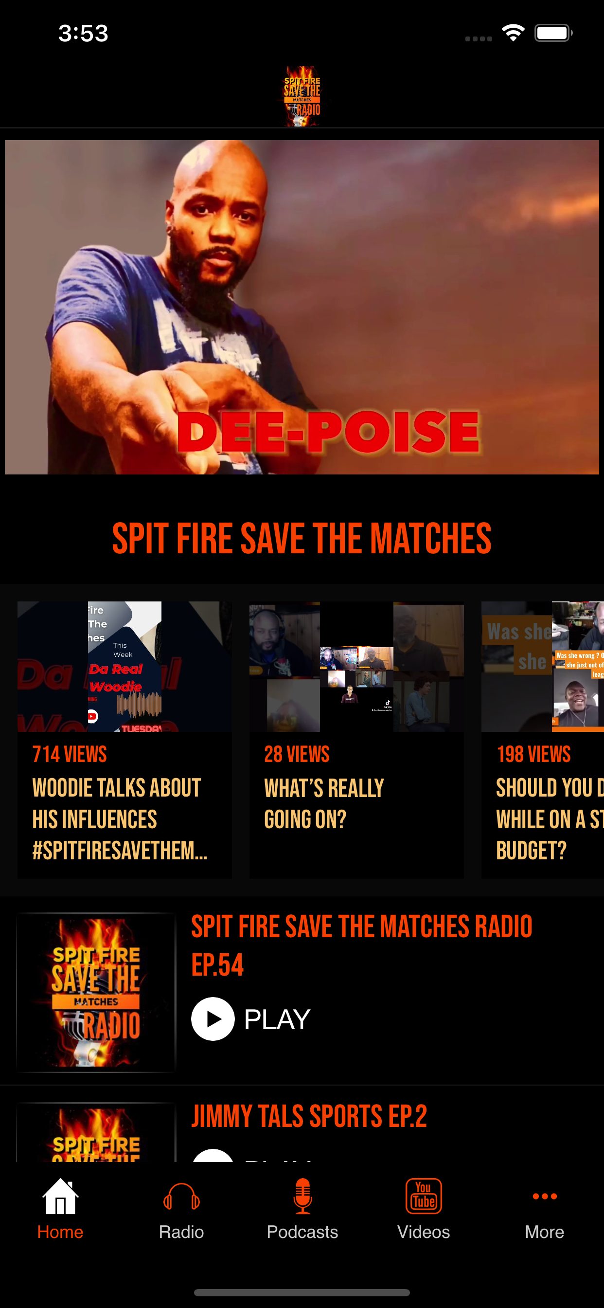 Spit Fire Save The Matches