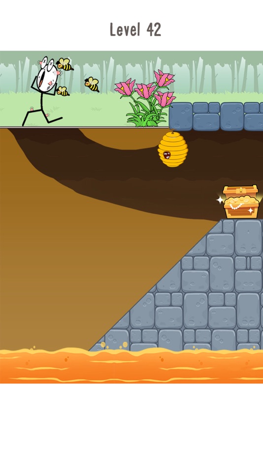 #7. Road Digging Puzzle (iOS) By: Mai Chan