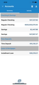 Bank of New Cambria screenshot #3 for iPhone