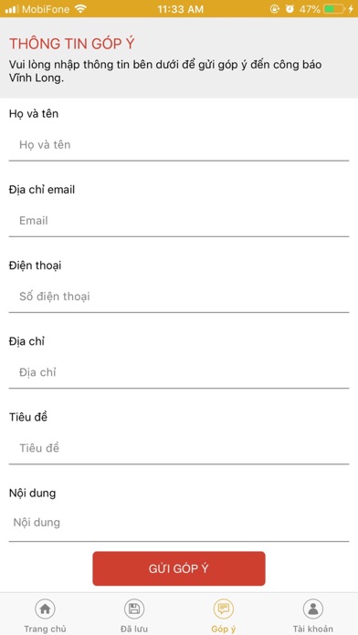 Screenshot #3 pour Công Báo Vĩnh Long
