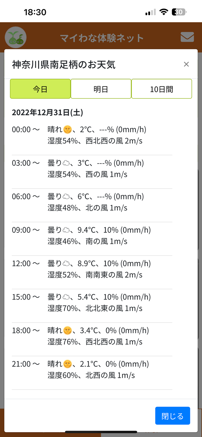 マイわな体験アプリ