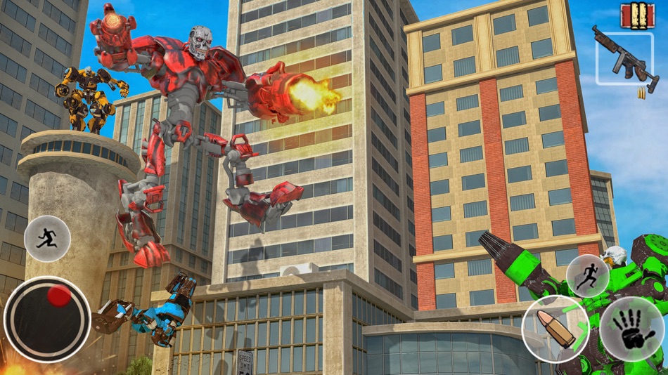 #3. Hummer Car Robot Fighting Game (iOS) 由: Meta Dort