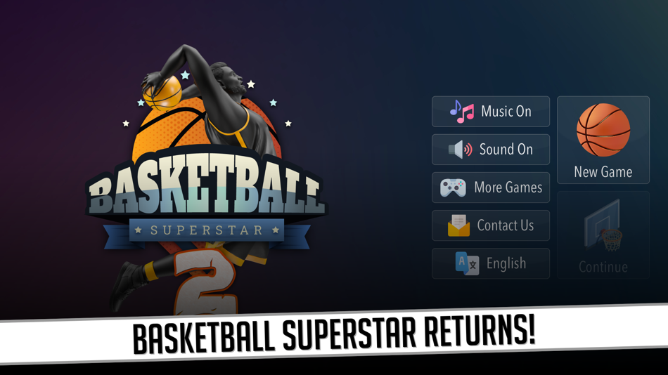 #1. Basketball Superstar 2 (iOS) 来自: Lazy Boy Developments