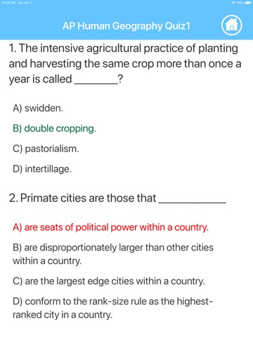 AP Human Geography Quizのおすすめ画像5