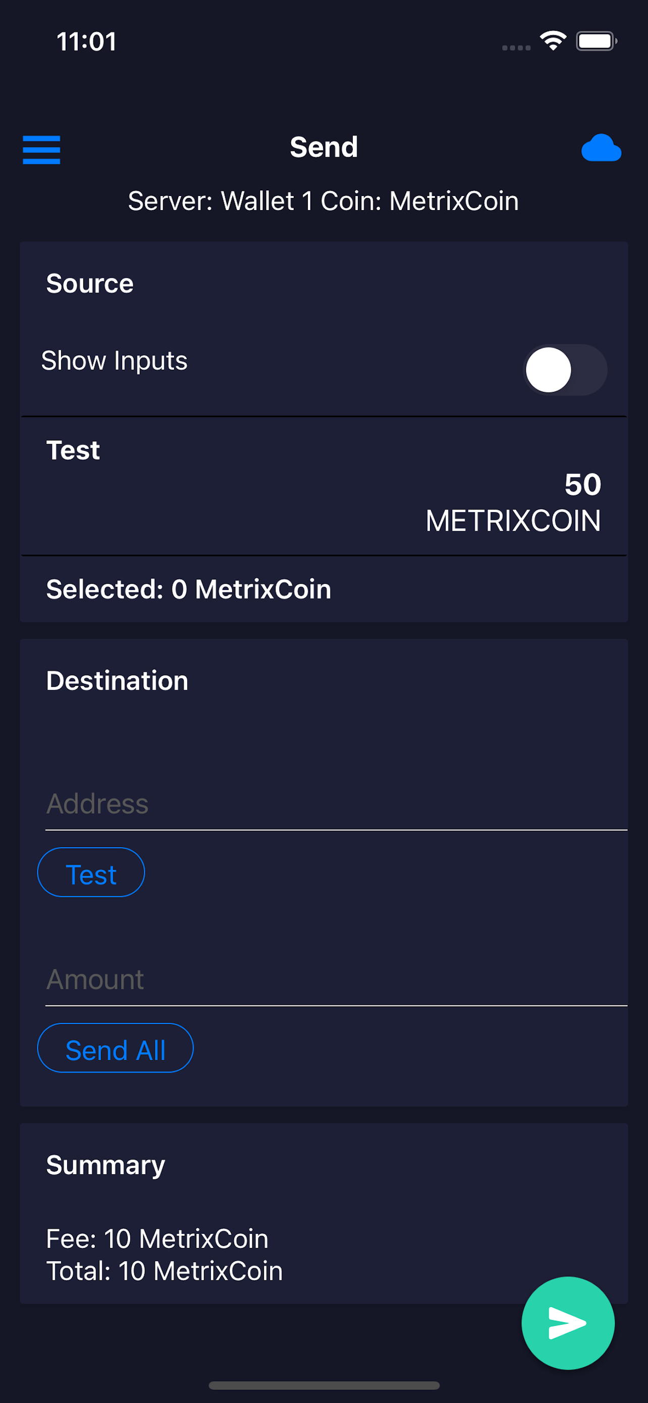 My Staking Wallet