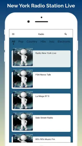 Game screenshot New York Radio Stations Live apk