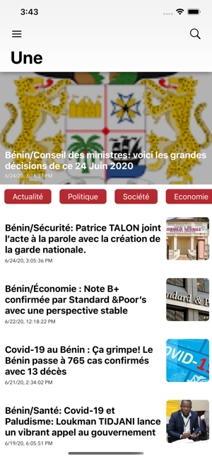 Tribune 229 : L'actualité