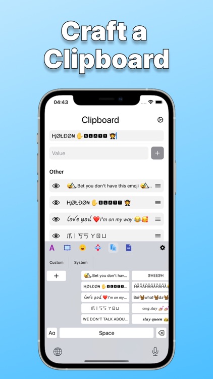 OPT - Font keyboard screenshot-4