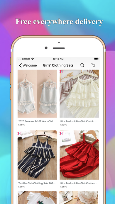 Kids Fashion Stores Online Screenshot