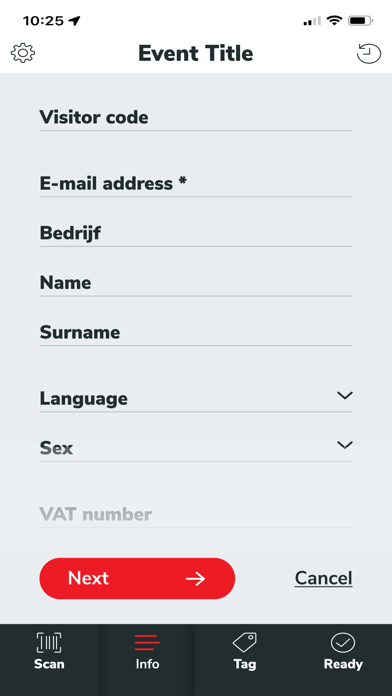 Fisa exhibitor Screenshot