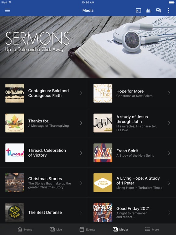 Screenshot #5 pour New Salem Baptist Church
