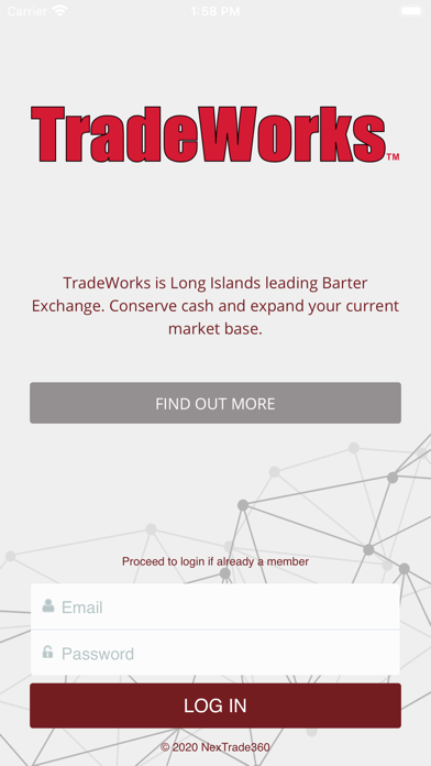 TradeWorks Barter Mobile Screenshot