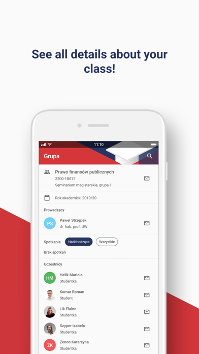 Mobilny USOS PRz Screenshot
