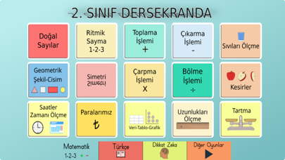 2. Sınıf Dersekranda Screenshot