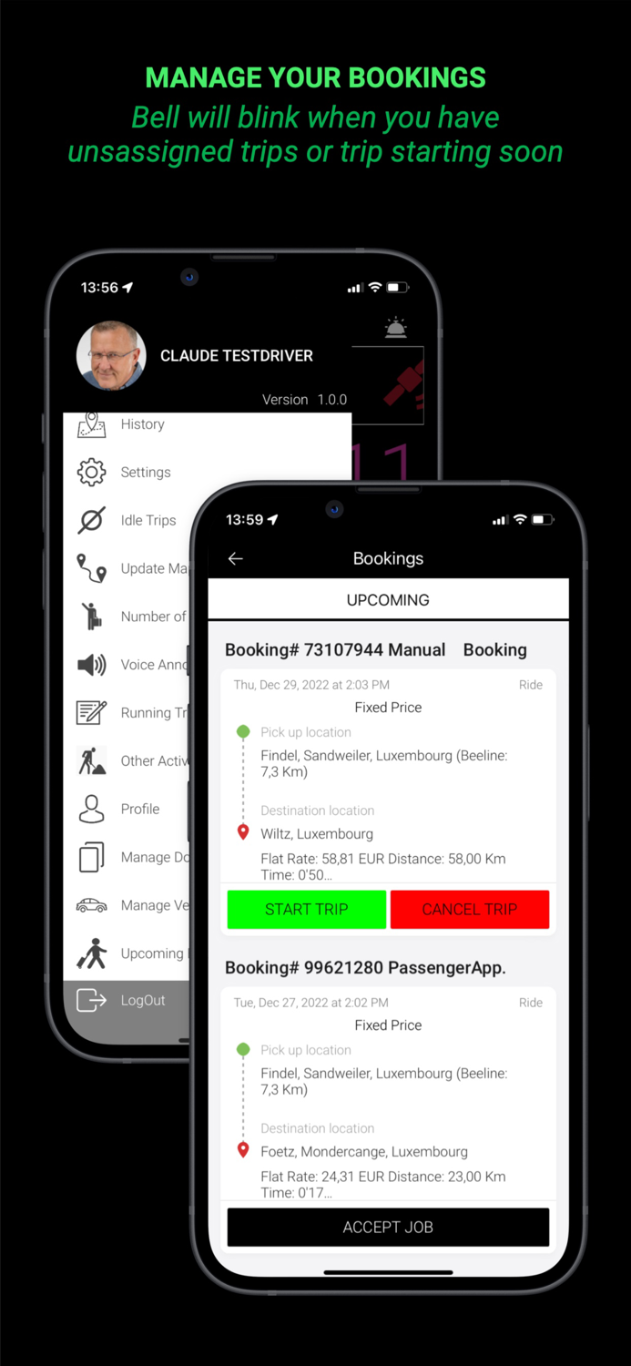 TaxiController Driver
