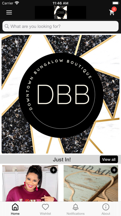 Downtown Bungalow Boutique Screenshot