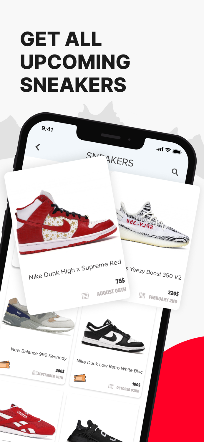 Sneakers Drops Release＋Raffle