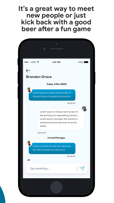 MVP Sports and Social Screenshot