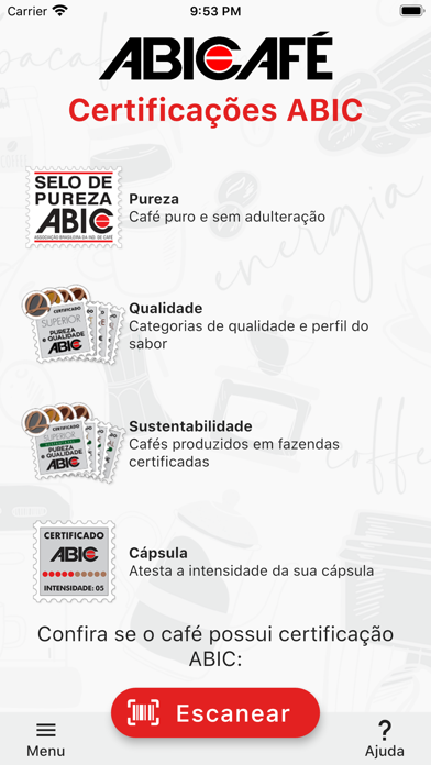ABICafé Screenshot