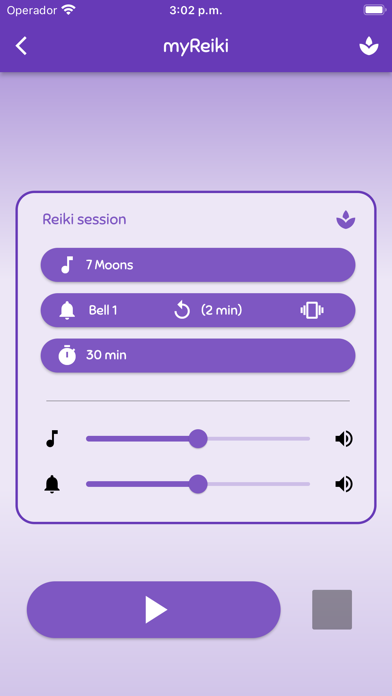 myReiki: Reiki Timer & Music Screenshot