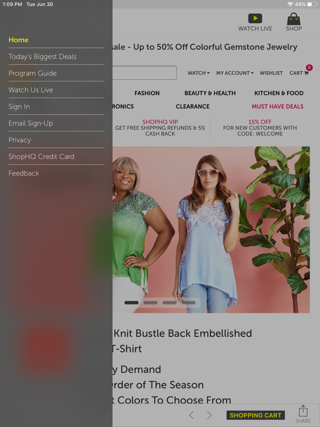 ShopHQ for iPad(圖2)-速報App