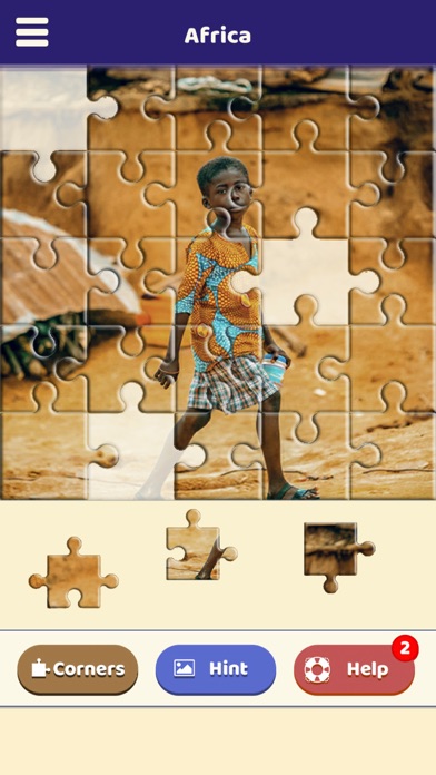 Screenshot #3 pour Africa Love Puzzle