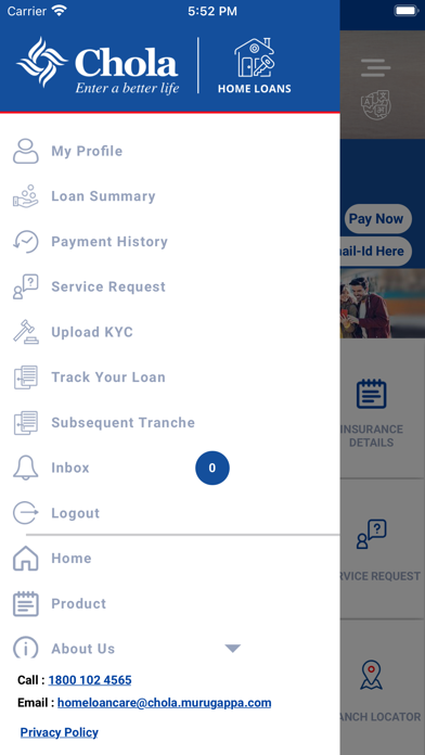 Chola Home Loan Screenshot