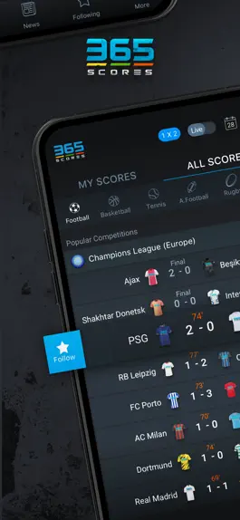 Game screenshot 365Scores: Live Scores & News mod apk