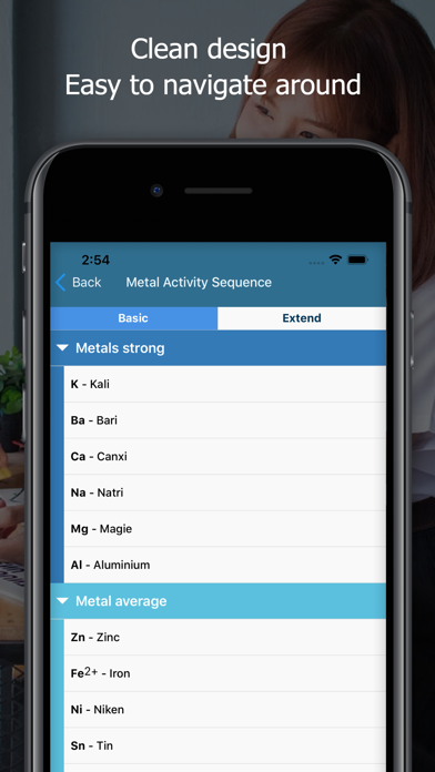 Chemical Equation Dictionary Screenshot