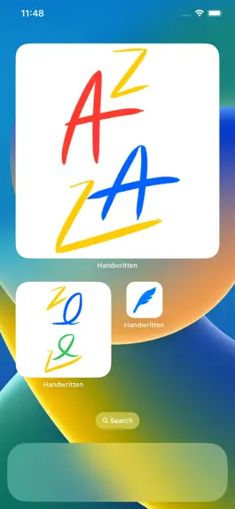 Game screenshot Handwritten Notes Widget, Draw mod apk