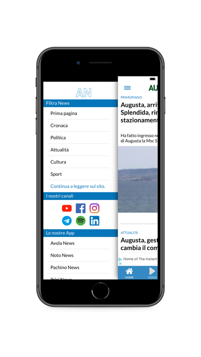 Augusta News mobile Screenshot