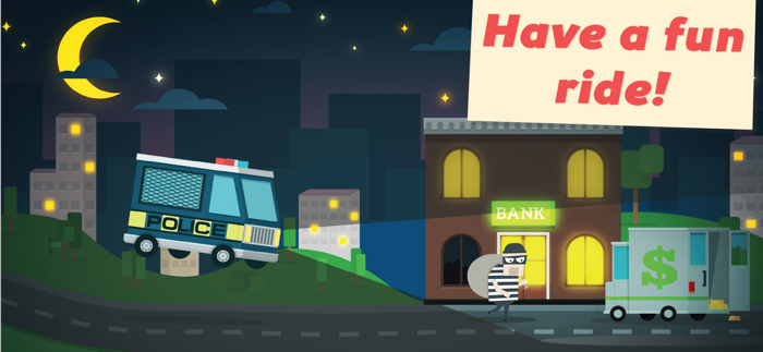 Kids Toy Car - Police Patrol