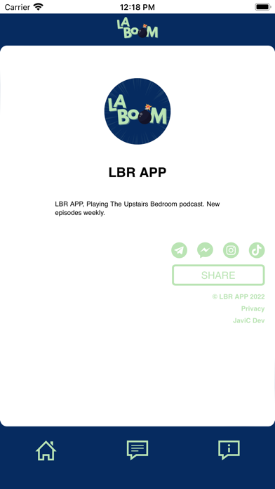 La Boom App Screenshot