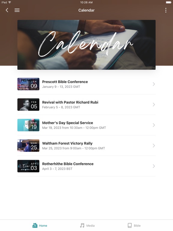 Screenshot #6 pour Potters House Waltham Forest