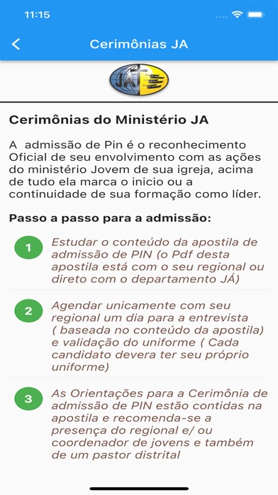 Jovens e Música APV Screenshot