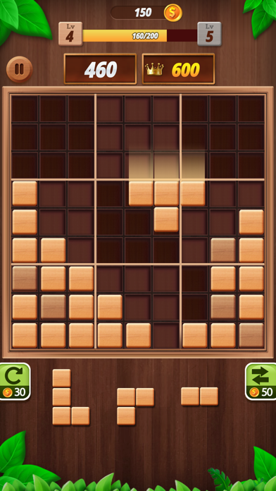 Screenshot #2 pour Block Puzzle - Wood Blast